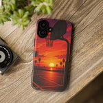 Basketball Court Sunset Phone Case | Tough Phone Case
