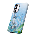 Copy of Silver Butterflies Tough Case | Blue Sky Water Droplets Phone Cover