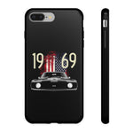 1969 Camaro SS American Flag Tough Phone Case Cover Gift Art