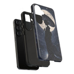Geisha Parasol Moonlight Art Tough Phone Case