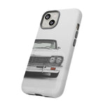 White Impala Phone Case, Classic 64 Lowrider Style Cover, Gift for Guys