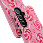 Candy Swirl Lollipop Art Tough Phone Case