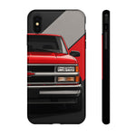 OBS Chevy Truck Victory Red Tough Phone Case