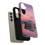 Silver Hakosuka Skyline Mirror Lake Tough Phone Case