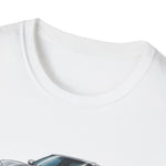 Silver 2007 C6 Z06 Illustration T-Shirt | Sports Car Trio