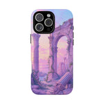 Roman Ruins Pastel Sky Vaporwave Art Tough Phone Case