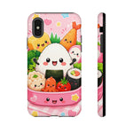Kawaii Sushi Bento Phone Case Cute Food Tough Cover Gift Art