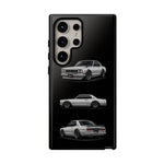 Silver Hakosuka Skyline Classic Sports Car Tough Phone Case for JDM Fans