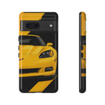 C6 Corvette Velocity Yellow Tough Phone Case