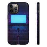 Sythnwave Neon Drive-In Theater Night Tough Phone Case Cover Gift Art