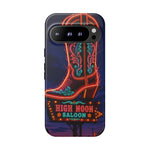 Neon Cowboy Boot phone case | High Noon Saloon design