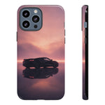 C8 Corvette Silhouette Pastel Horizon Case