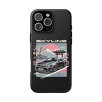 R34 Skyline GT-R Sakura Mountain JDM Tough Phone Case Gift