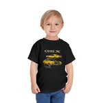 1970 Buick GSX Toddler T-Shirt – Yellow Muscle Car Graphic Tee