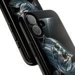 Tarpon Fishing Phone Case, Saltwater Portrait Black Cover, Gift