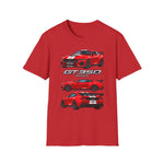Red 2025 GT350 Muscle Car T-Shirt | Racing Mustang Graphic Tee