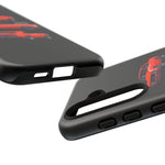 1969 Camaro SS Orange Triple View Muscle Car Tough Phone Case