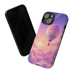 Pastel Hot Air Balloon Vaporwave Art Tough Phone Case