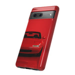 Red Miata Phone Case, NA MX5 90s JDM Roadster Tough Cover