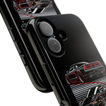 NSX Dual View Black Red JDM Sports Car Tough Phone Case Gift