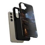 Rainy Night Sports Car S2000 phone case | Urban Cityscape, Moody Automotive