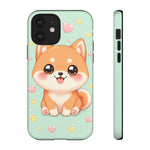 Shiba Inu Kawaii Chibi Smile Pet Dog Art Tough Phone Case