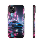 Skyline GT-R Tokyo Rain JDM Night Art Tough Phone Case