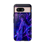 Neon Shrine Maiden phone case | Tough Case, anime vaporwave