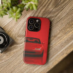 Red Miata Phone Case, NA MX5 90s JDM Roadster Tough Cover