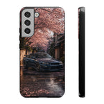 Cherry Blossom Street Scene R34 Skyline GTR Tough Case | Car Photo Cover
