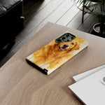 Golden Retriever Watercolor Art Tough Phone Case - Dog Portrait