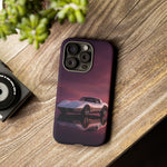Soft White C3 Corvette Mauve Sky Phone Case