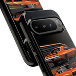 1969 GTO Judge Orange Muscle Car Tough Phone Case Cover Gift