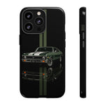 Nova SS Phone Case, Green 396 Muscle Car Stripe Studio Cover
