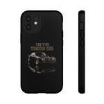 1978 Trans Am Phone Case Featuring Black Firebird Muscle Car Artwork