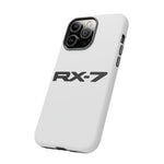 RX-7 Logo Phone Case for JDM Fans, Tough Protective Cover