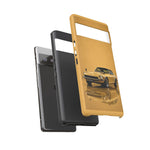 Antique Gold Fairlady Z Phone Case, Classic JDM Tough Cover