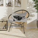 1969 Charger Sketches Velveteen Microfiber Blanket | Classic Muscle Car Throw