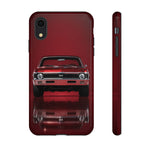 Red Classic Muscle Car 1970 Chevy Nova SS phone case | Tough Cover