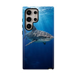 Tiger Shark Phone Case, Dappled Blue Water Tough Cover