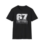 1967 C2 Distressed 67 Classic Sports Car Classic Car T-Shirt Vintage Fan Gift