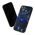 Skyline GT-R R34 Bayside Blue Tokyo Night Art Tough Phone Case