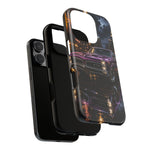 67 GTO Phone Case Purple, Rainy City Night Muscle Car Tough Cover