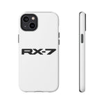 RX-7 Logo Phone Case for JDM Fans, Tough Protective Cover