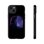 Girl at Window Night Cityphone Case | Tough Case