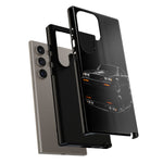 Grand National Phone Case, Black 87 Muscle Car Stripe Studio Cover