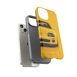 Yellow Supra Phone Case, MK4 90s JDM Legend Tough Protective Cover for Men
