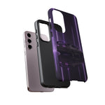 Matte Gray MK4 Supra Violet Neon Pillars Case