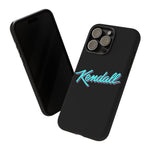 Miami Kendall Pride Retro Script Name Phone Case
