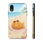 Taiyaki Beach Day Kawaii Tough Phone Case